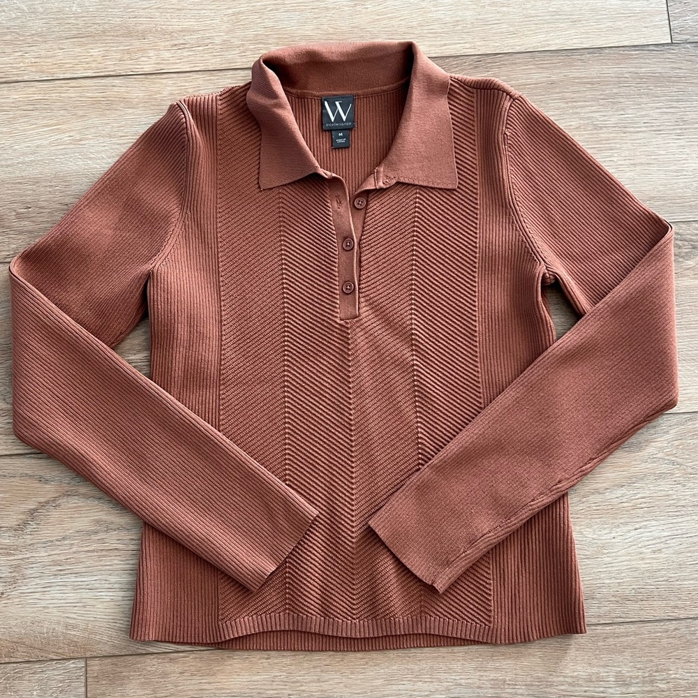 New without tags - Medium Worthington long sleeve collared shirt